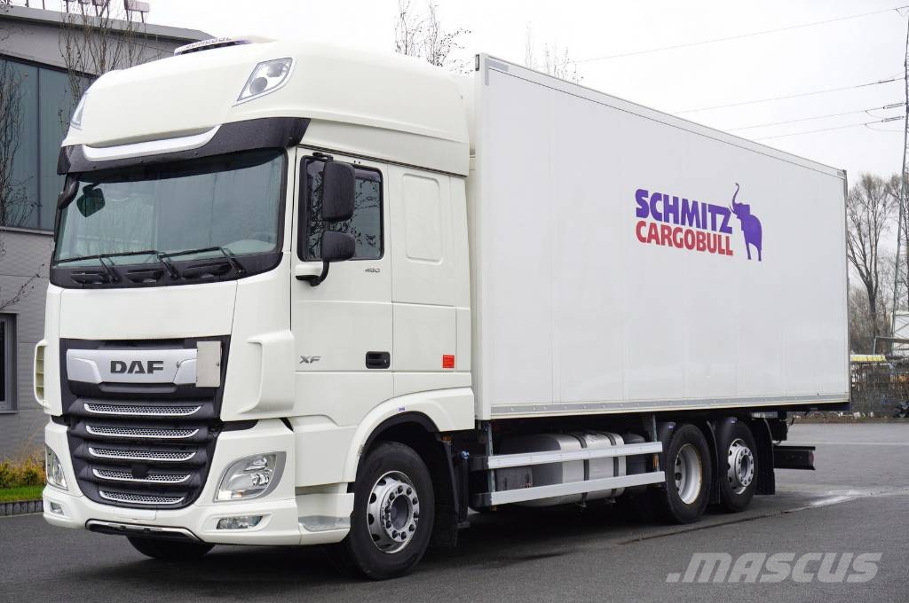 DAF XF 480 6x2 E6 / Schmitz 19 EPAL Doppelstock Chłodnie samochodowe