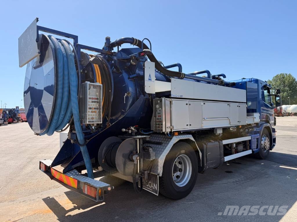Scania P310 4x2 Hvidtved Larsen Flexline 207 Camiones aspiradores/combi
