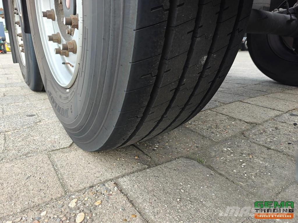 D-tec FLEXITRAILER Multi - 3x Extendable - Lift Axle - 4 نصف مقطورات حاويات