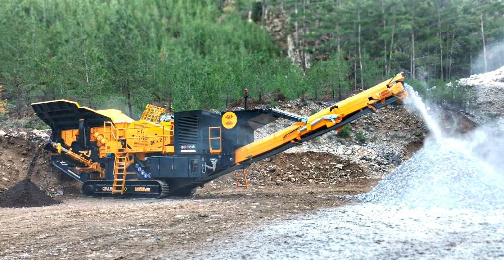 Fabo FTJ 11-75 Concasseur à mâchoires STOCK Mobile crushers