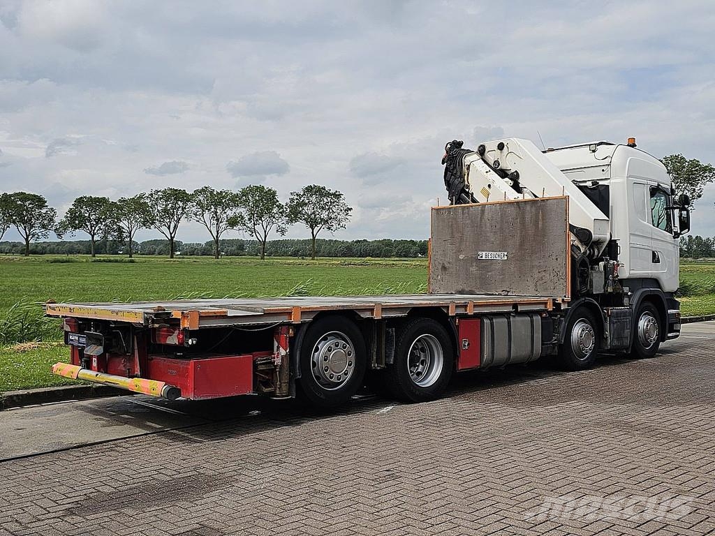 Scania R490 HMF 6020 Camiones de cama baja