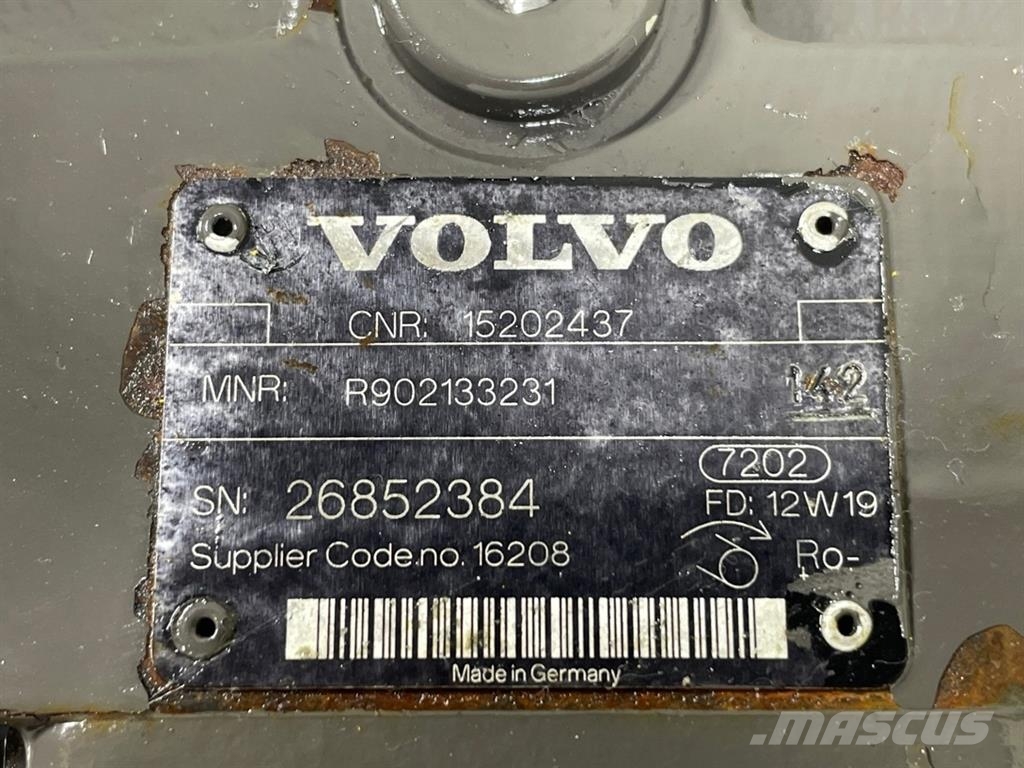 Volvo L50G-15202437-Drive pump/Fahrpumpe/Rijpomp Hydraulik