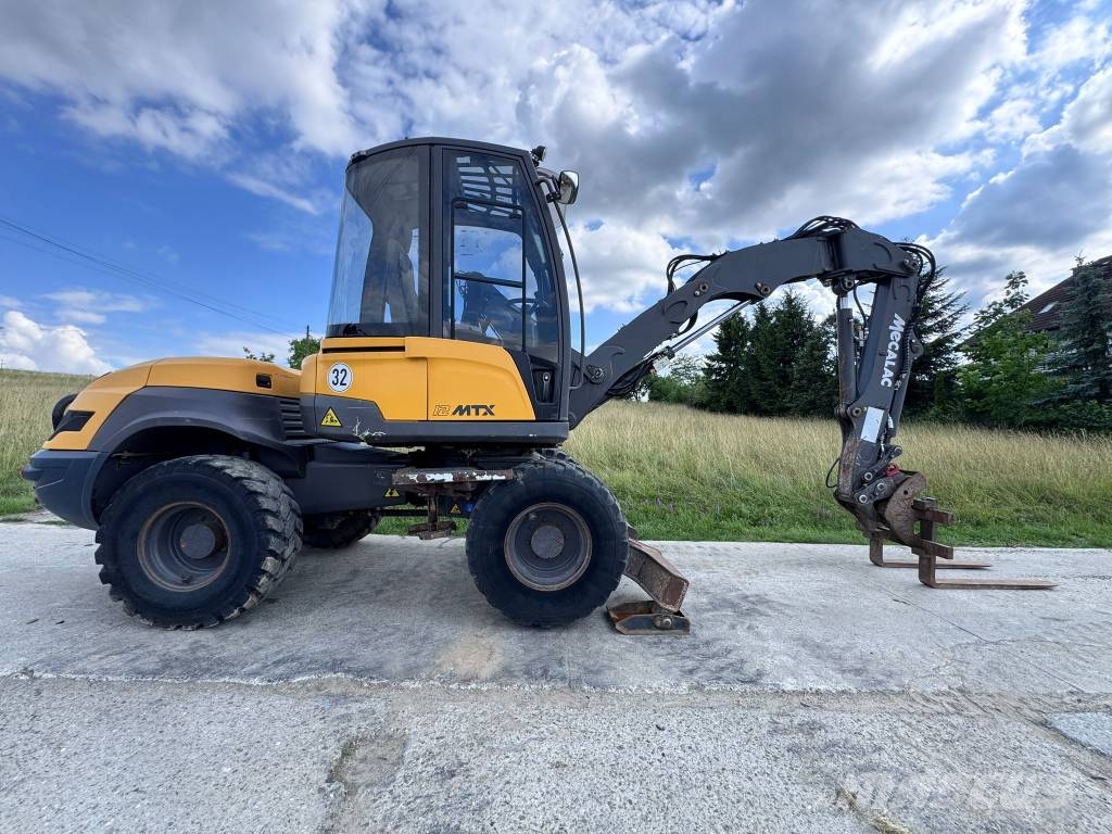 Mecalac 12 MTX Wheeled excavators