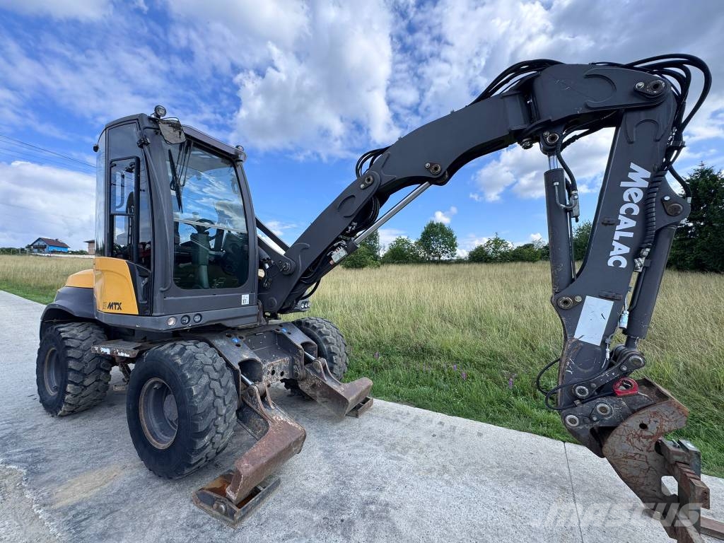 Mecalac 12 MTX Wheeled excavators