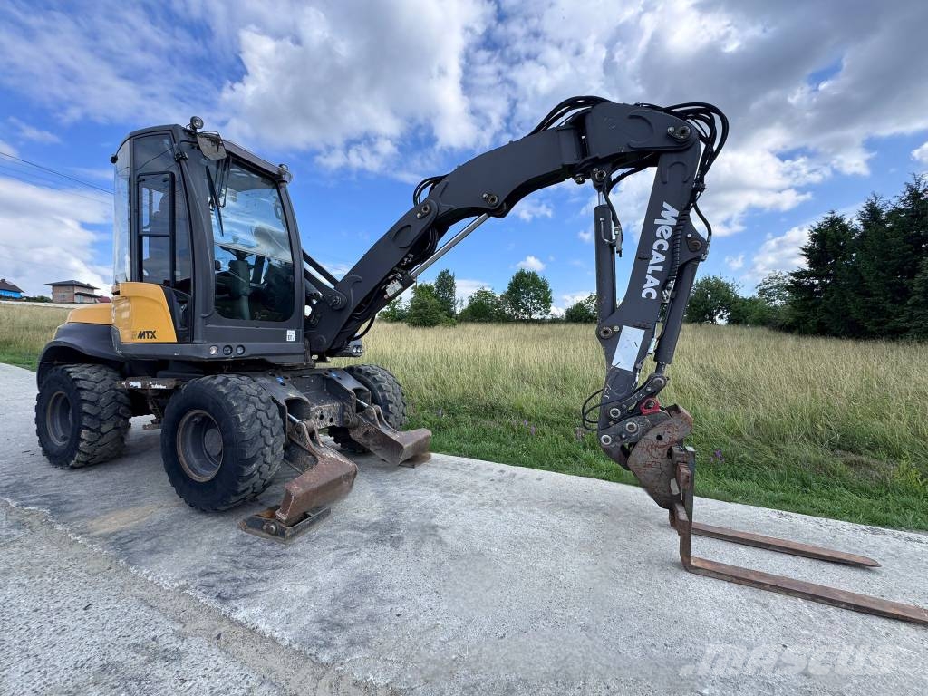 Mecalac 12 MTX Wheeled excavators