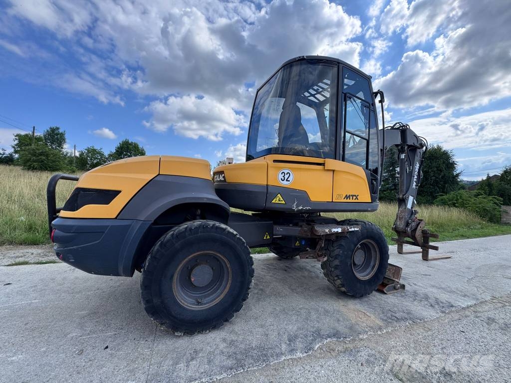 Mecalac 12 MTX Wheeled excavators