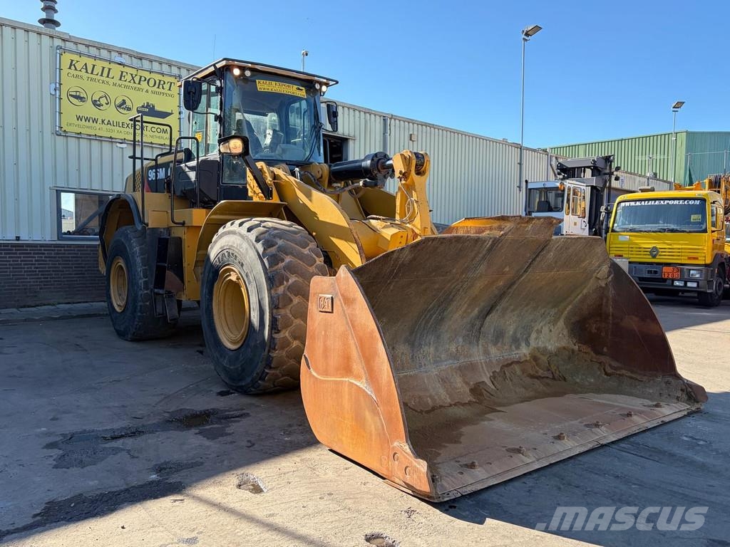 CAT 966M - 24T - Wheel Loader - CE - Rear Camera - Air Wielladers