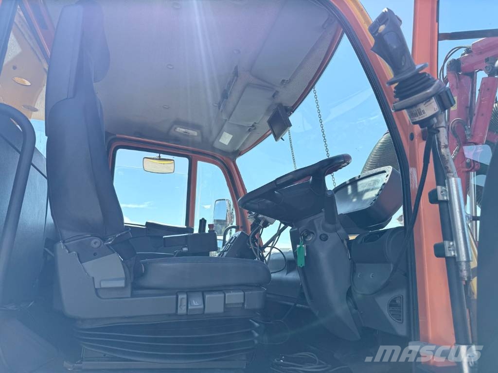 Unimog U500 4x4 / Dücker Tip / Sug / Slagleklipper Bañeras basculantes usadas