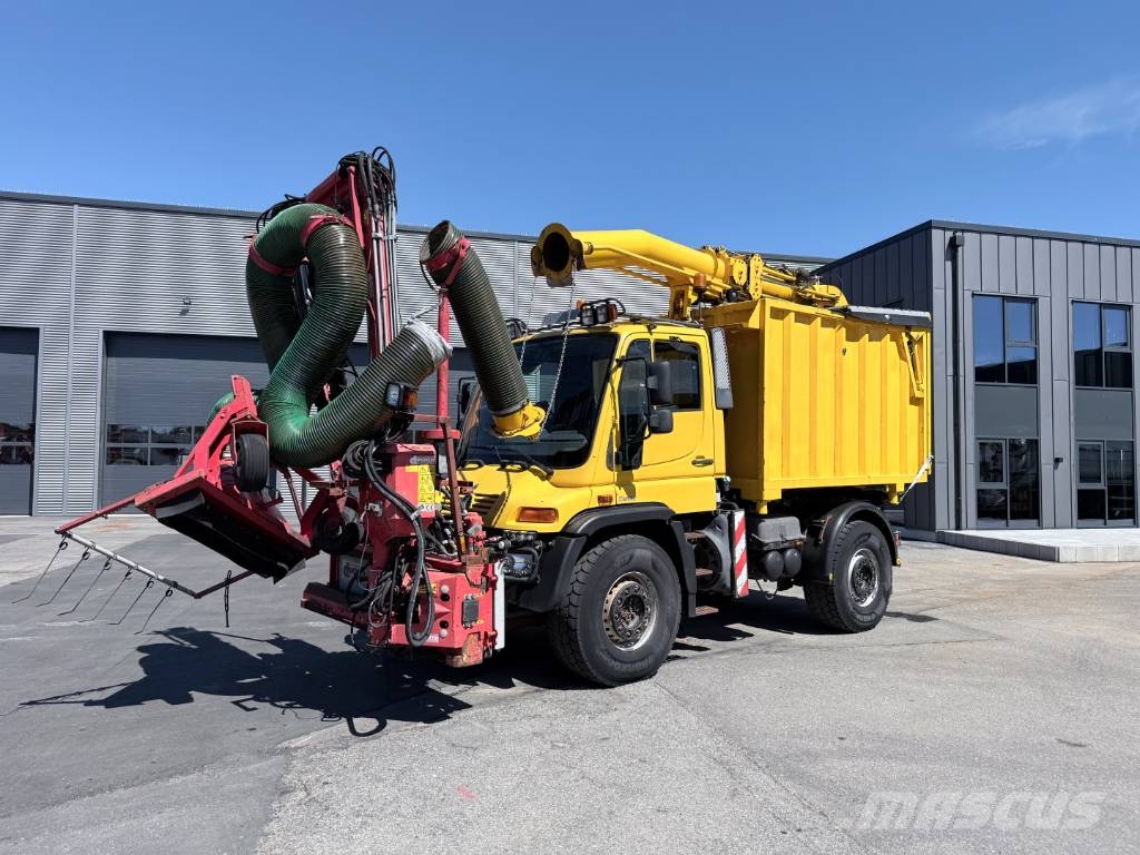 Unimog U500 4x4 / Dücker Tip / Sug / Slagleklipper Bañeras basculantes usadas
