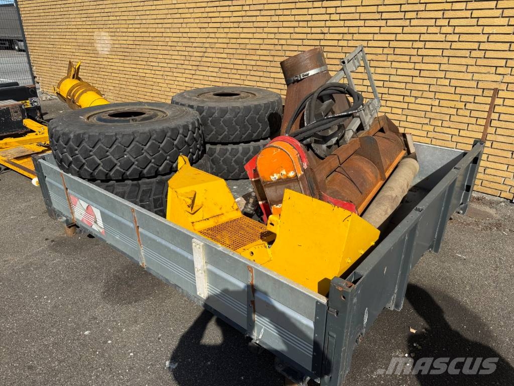 Unimog U500 4x4 / Dücker Tip / Sug / Slagleklipper Bañeras basculantes usadas
