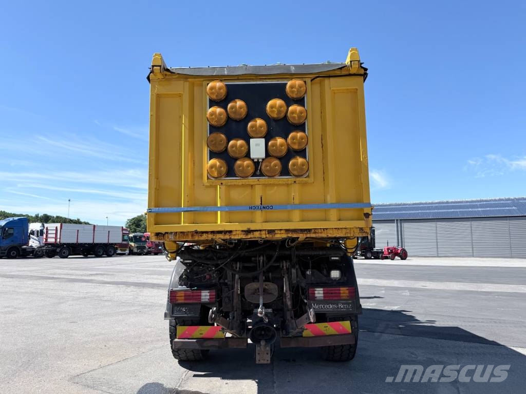 Unimog U500 4x4 / Dücker Tip / Sug / Slagleklipper Bañeras basculantes usadas