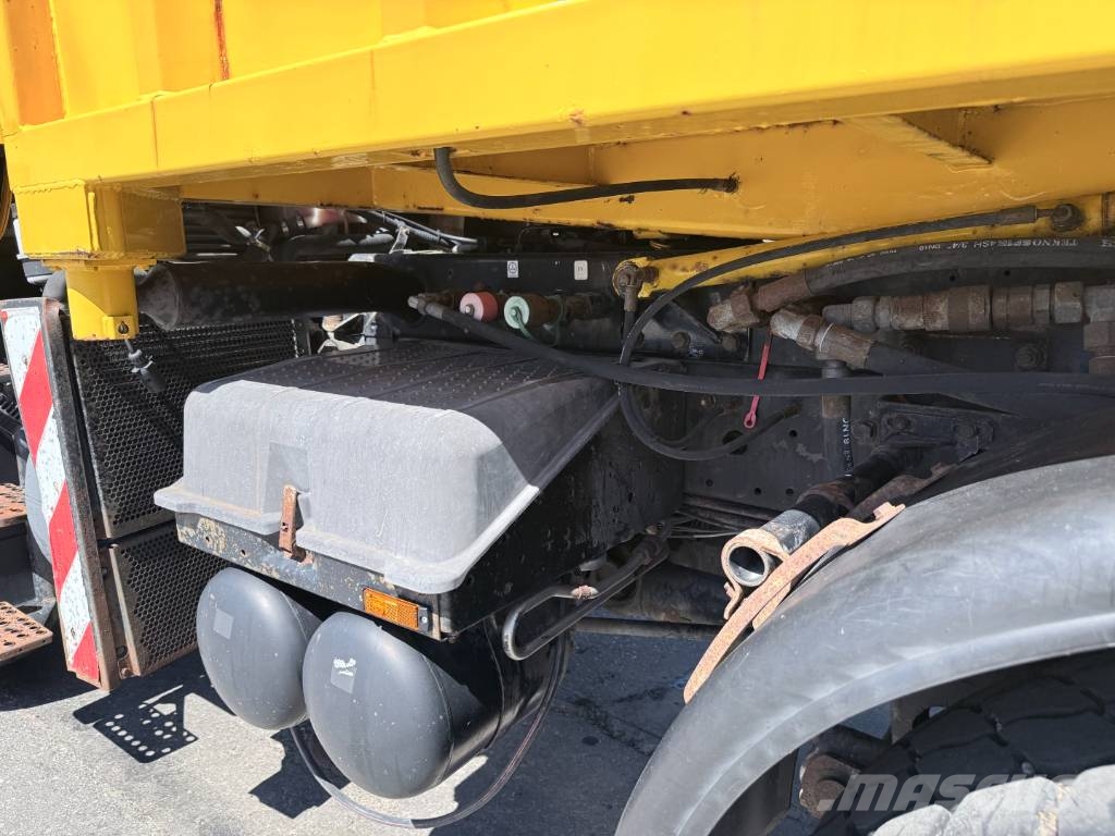 Unimog U500 4x4 / Dücker Tip / Sug / Slagleklipper Bañeras basculantes usadas