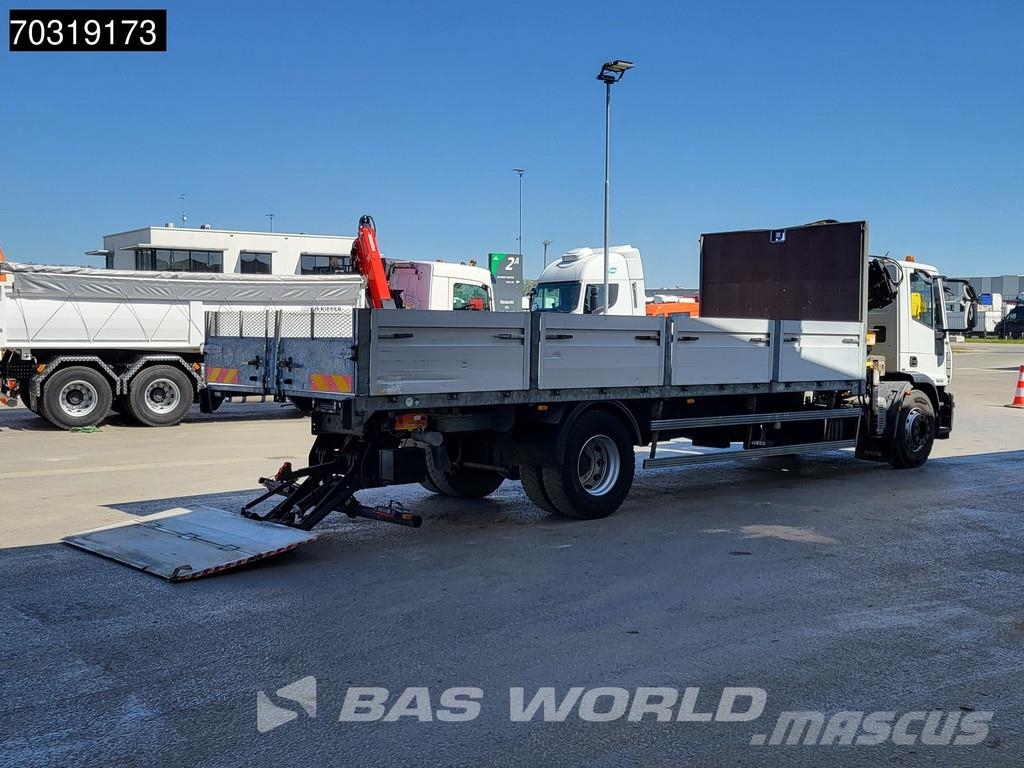 Iveco Eurocargo 180E300 4X2 Hyva V911 3S Crane Kran Telm Грузовики-платформы/боковая разгрузка