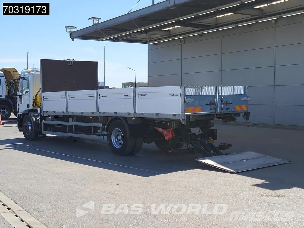 Iveco Eurocargo 180E300 4X2 Hyva V911 3S Crane Kran Telm Platte bakwagens