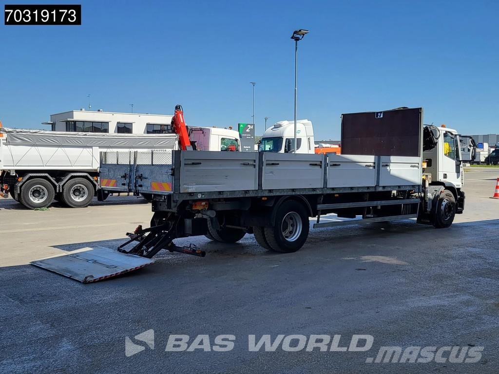 Iveco Eurocargo 180E300 4X2 Hyva V911 3S Crane Kran Telm Platte bakwagens