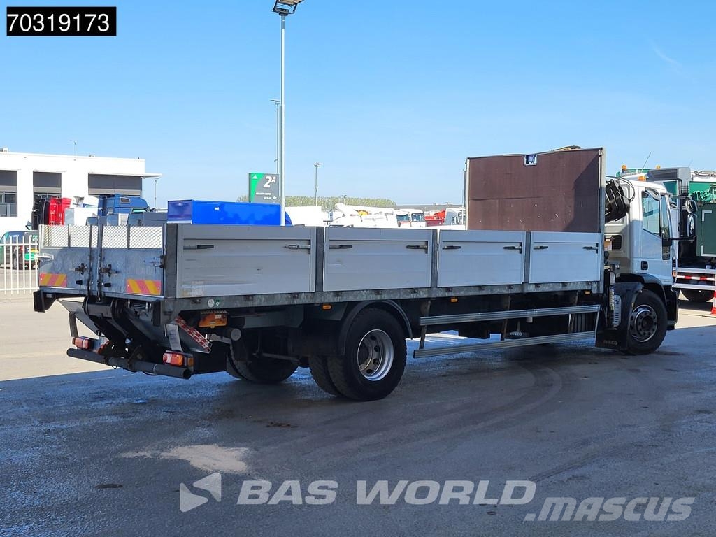 Iveco Eurocargo 180E300 4X2 Hyva V911 3S Crane Kran Telm Platte bakwagens