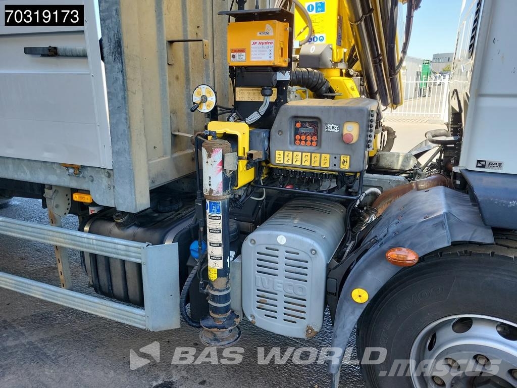 Iveco Eurocargo 180E300 4X2 Hyva V911 3S Crane Kran Telm Platte bakwagens