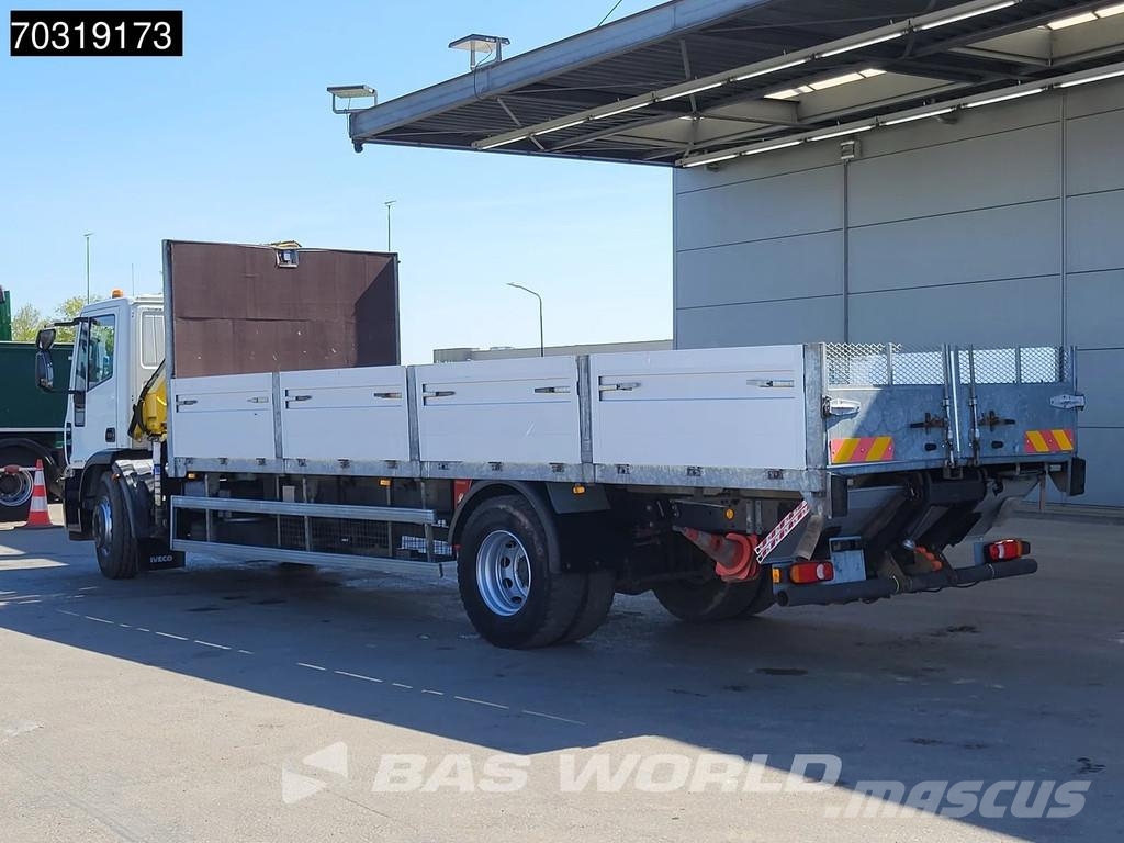 Iveco Eurocargo 180E300 4X2 Hyva V911 3S Crane Kran Telm Platte bakwagens