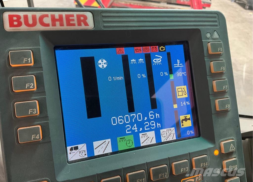 Bucher Citycat 2020 Euro 5 with 3-rd brush Šlavimo sunkvežimiai