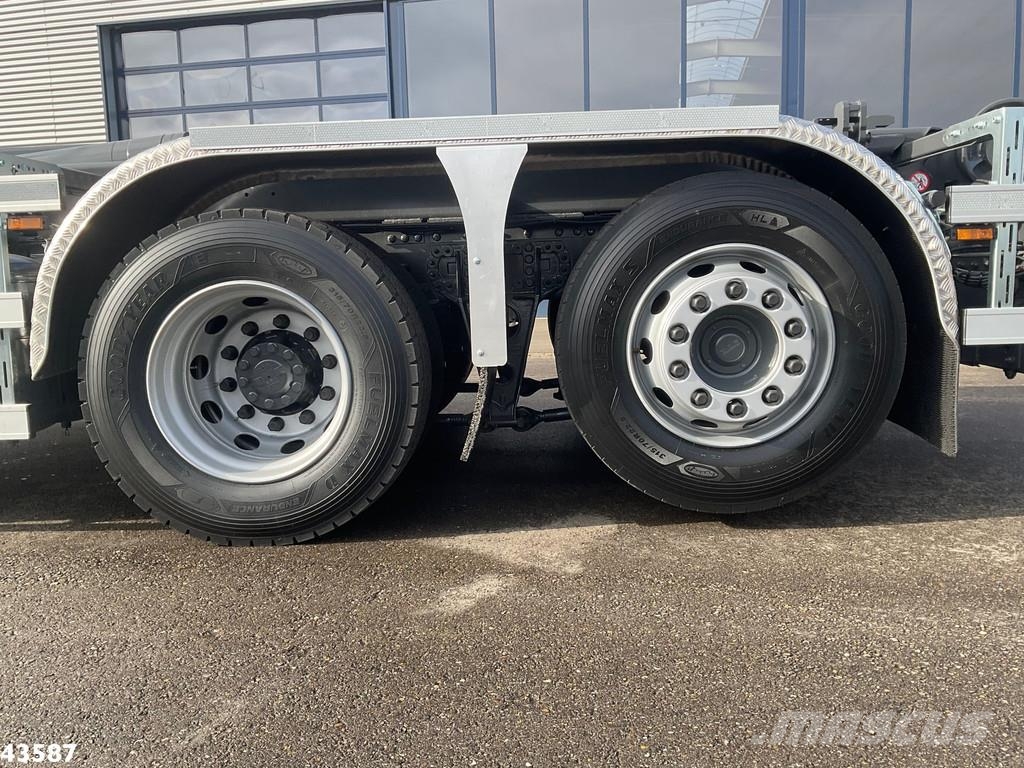 DAF FAN CF 430 Hiab 25 Tonmeter laadkraan 훅 리프트 트럭