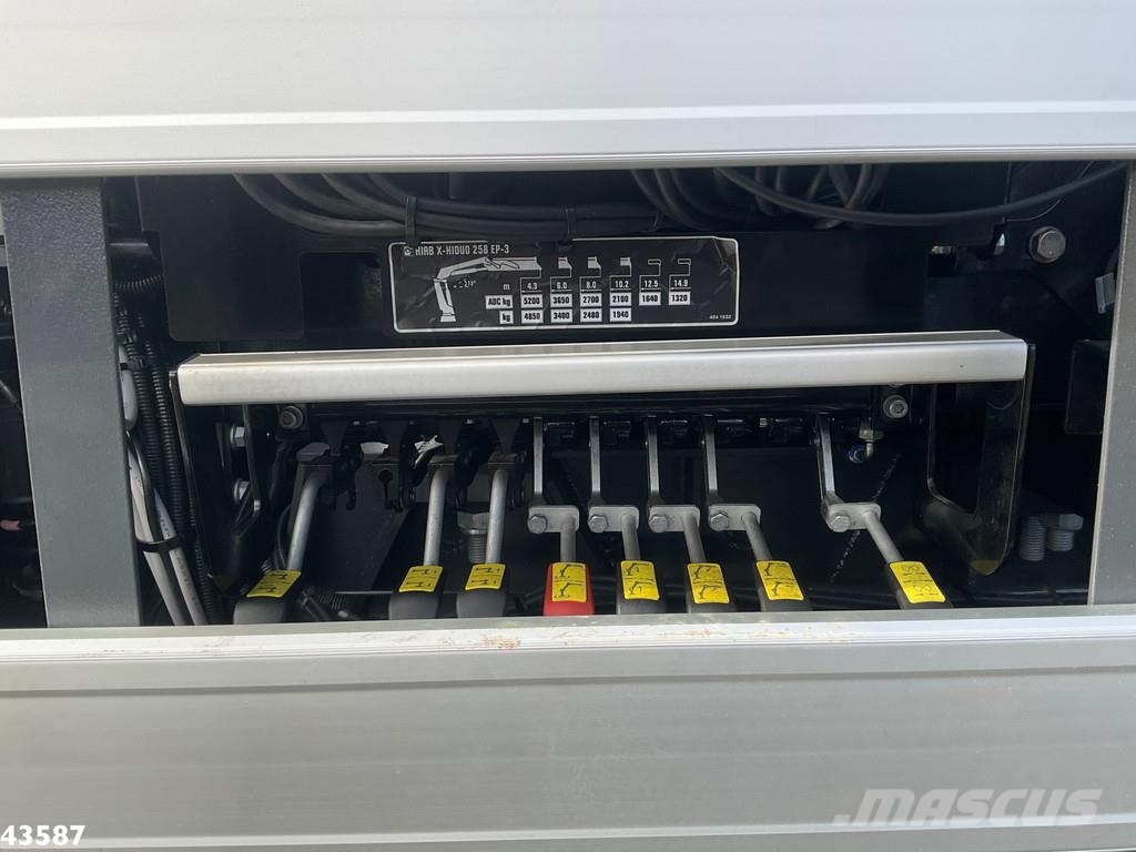 DAF FAN CF 430 Hiab 25 Tonmeter laadkraan 훅 리프트 트럭