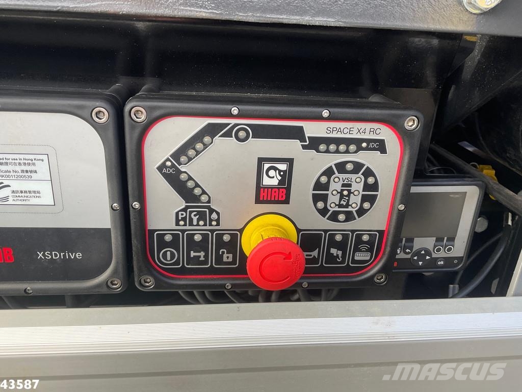 DAF FAN CF 430 Hiab 25 Tonmeter laadkraan 훅 리프트 트럭