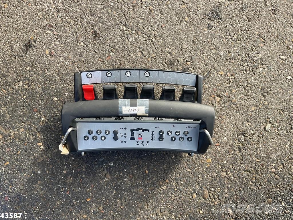 DAF FAN CF 430 Hiab 25 Tonmeter laadkraan 훅 리프트 트럭