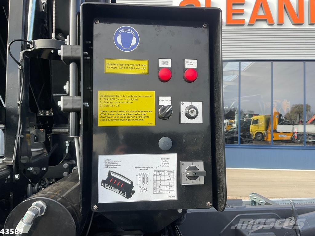 DAF FAN CF 430 Hiab 25 Tonmeter laadkraan 훅 리프트 트럭