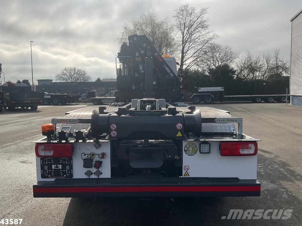 DAF FAN CF 430 Hiab 25 Tonmeter laadkraan 훅 리프트 트럭