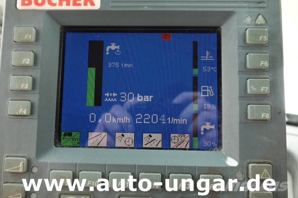 Bucher CityCat CC 2020 Bj. 2011 Schwemmfahrzeug Streetwas Aukšto slėgio plovimo technika