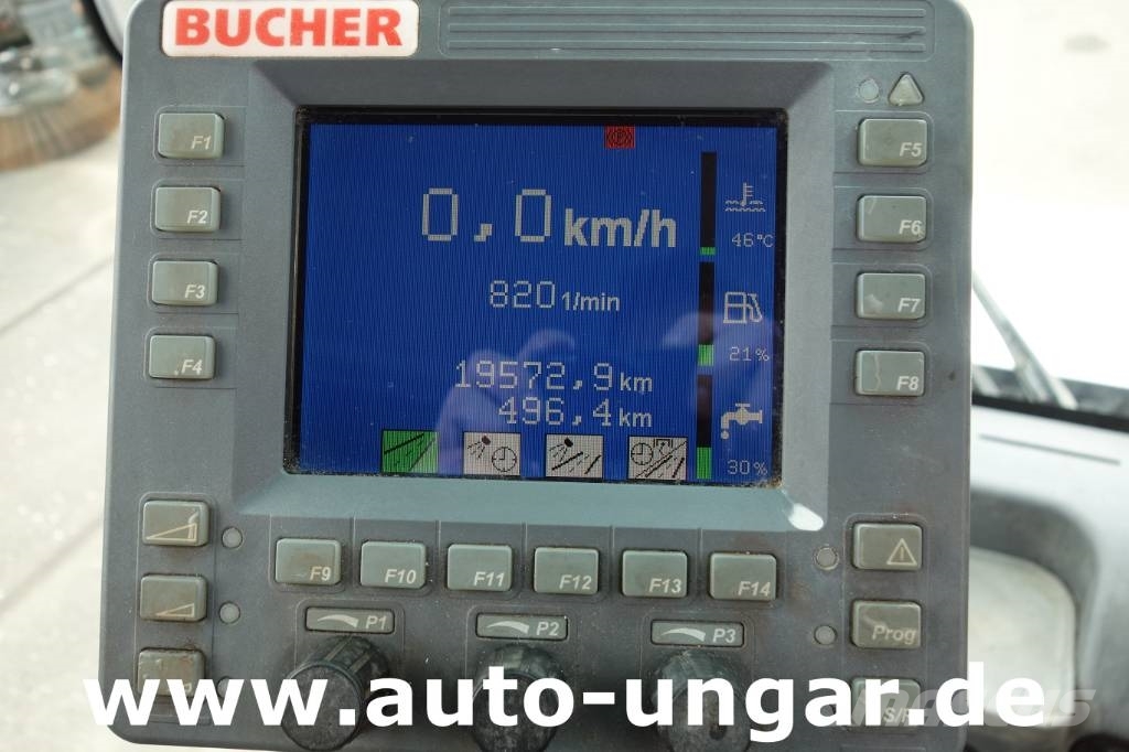 Bucher CityCat CC 2020 Bj. 2011 Schwemmfahrzeug Streetwas Aukšto slėgio plovimo technika