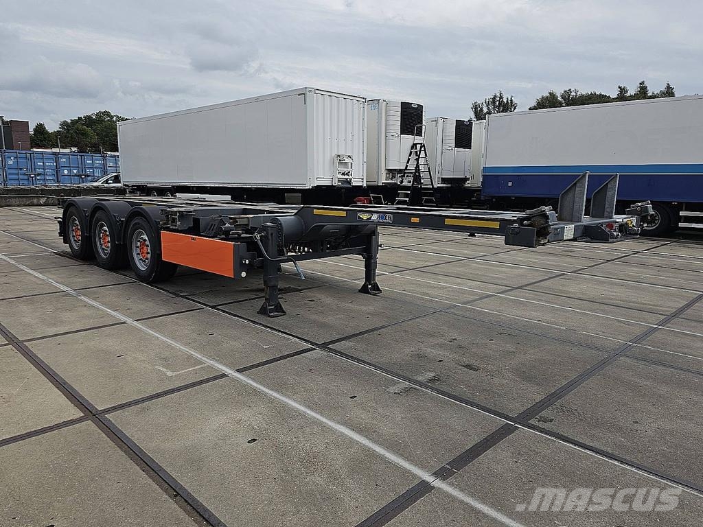Broshuis MULTI telescopeerbaar Containerauflieger