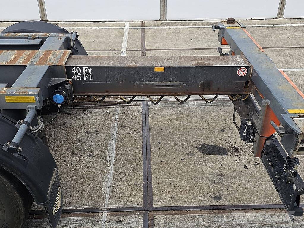 Broshuis MULTI telescopeerbaar Containerauflieger
