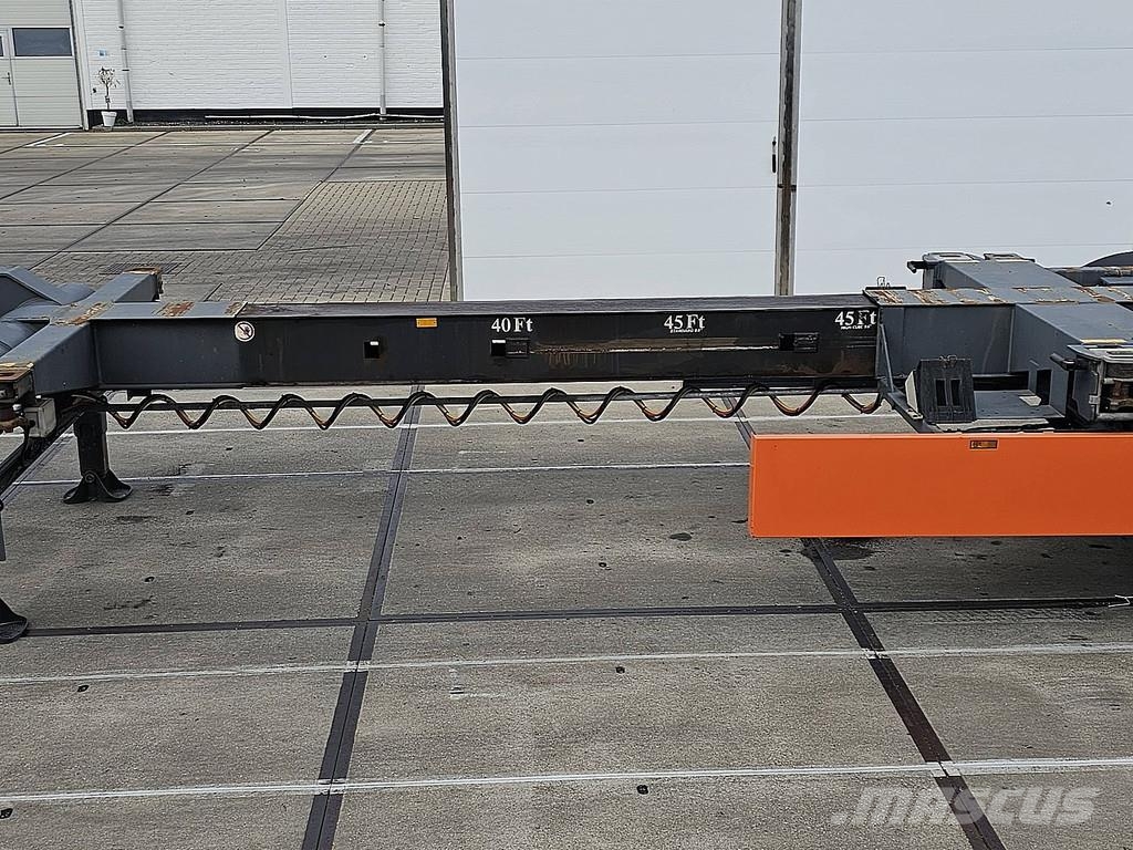 Broshuis MULTI telescopeerbaar Containerauflieger