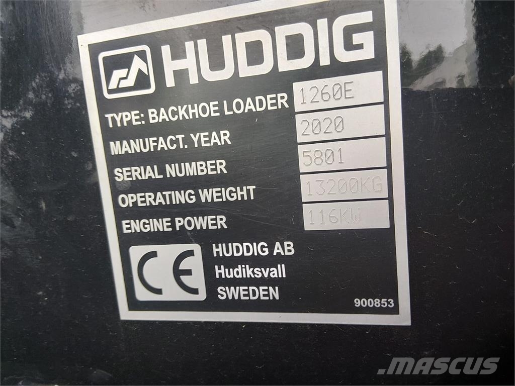 Huddig 1260E Ekskavaatorlaadurid