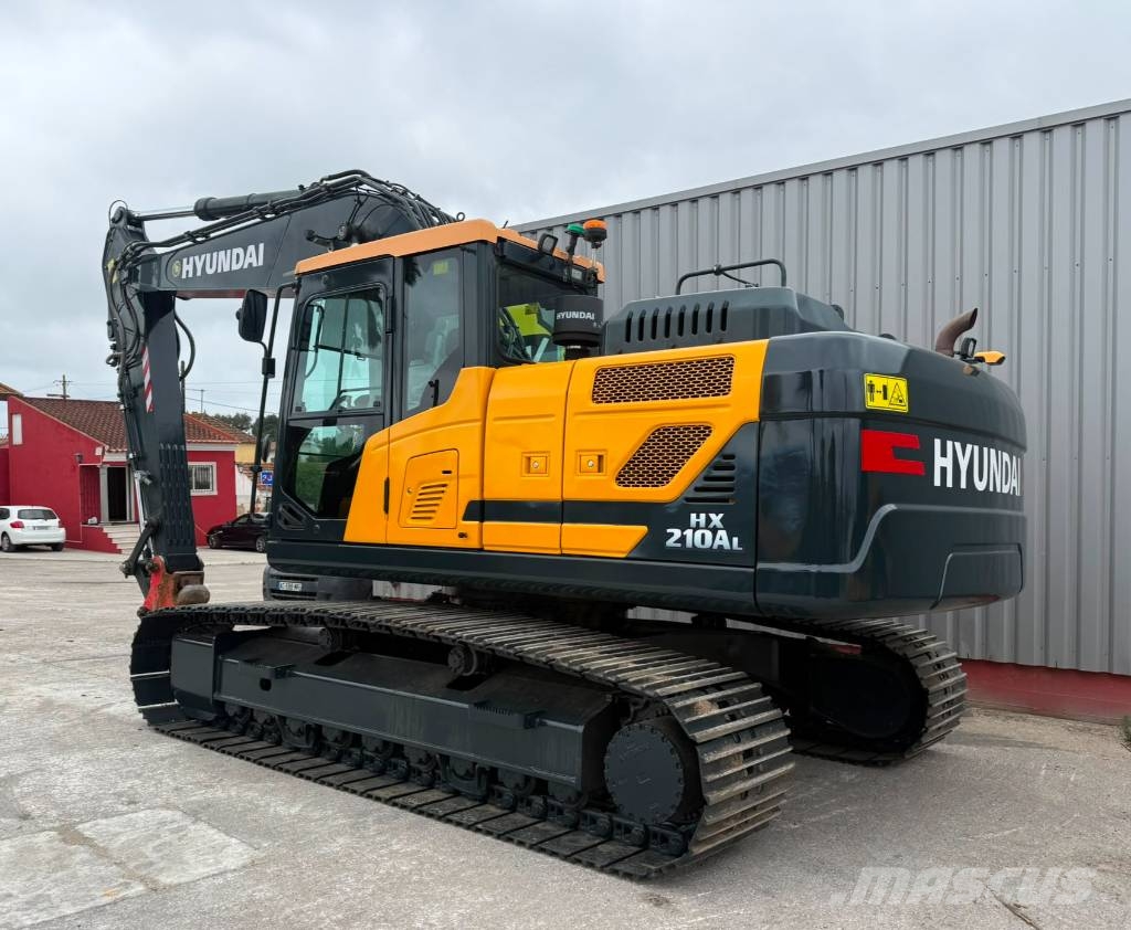 Hyundai HX 210 AL ( 220 ) Rupsgraafmachines