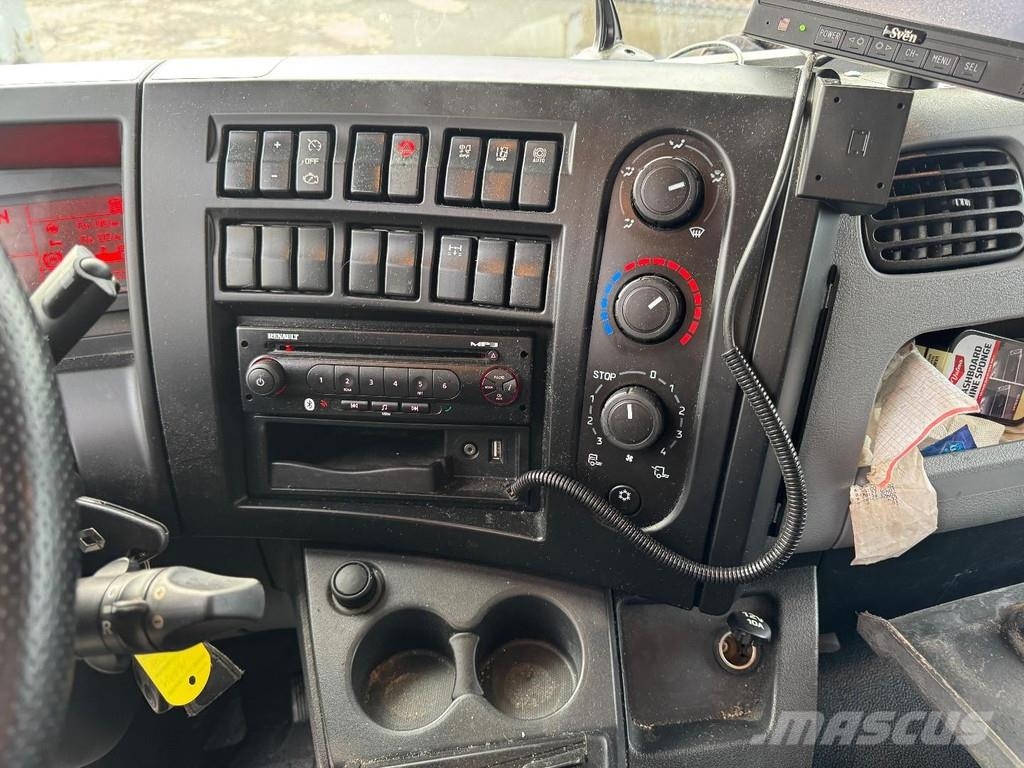 Renault D16 4X2 EURO 6 (ENGINE SMOKES) + DHOLLANDIA LIFT 2 Sanduk kamioni
