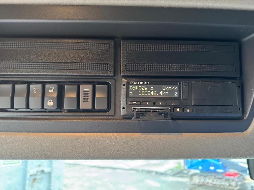 Renault D16 4X2 EURO 6 (ENGINE SMOKES) + DHOLLANDIA LIFT 2 Sanduk kamioni