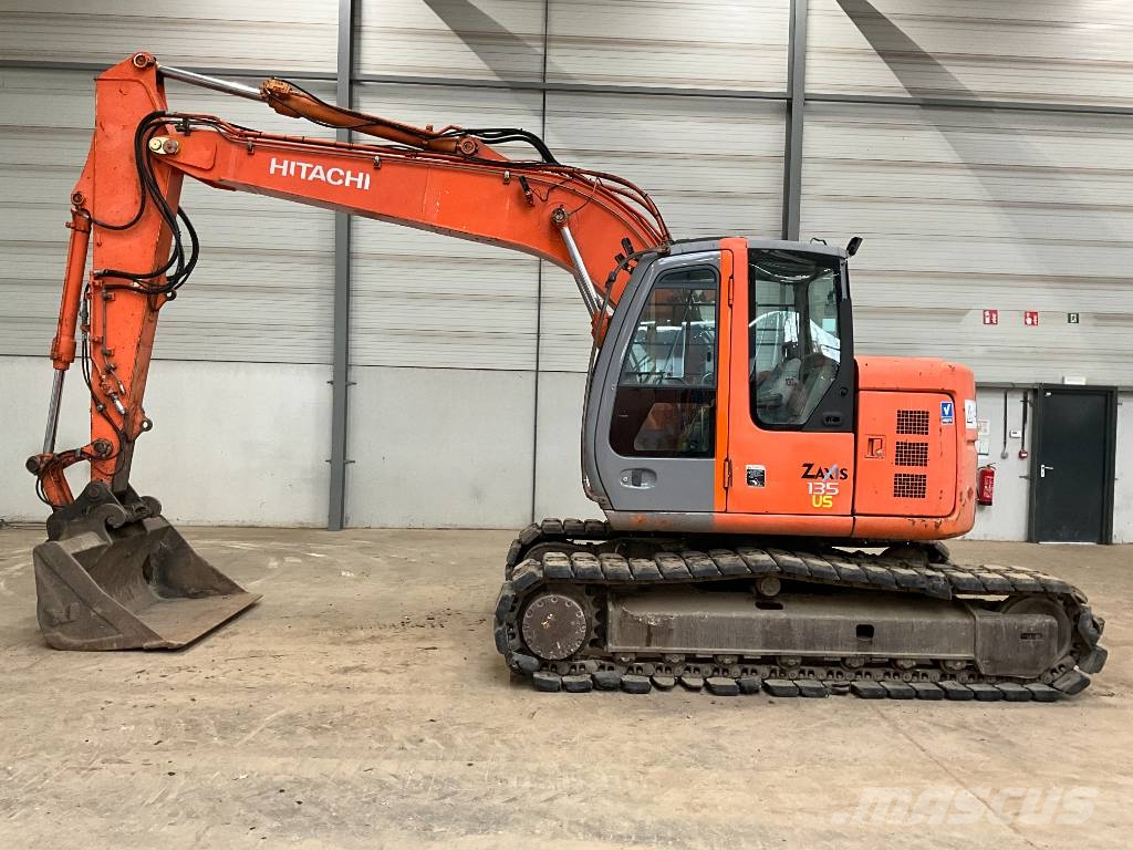 Hitachi ZX 135 US, 2006, Balen, Antwerpen, Belgium - Used crawler
