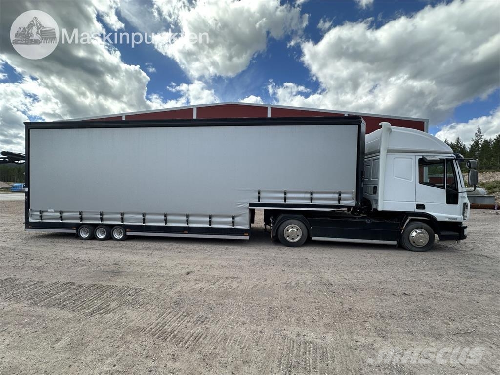 Iveco 80 E Tector A Camiones de caja de lona
