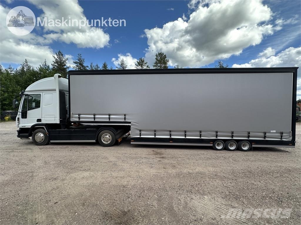 Iveco 80 E Tector A Camiones de caja de lona
