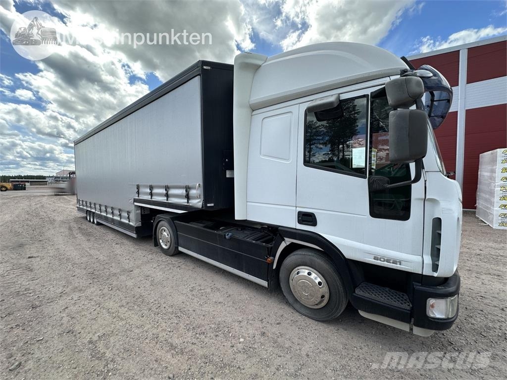 Iveco 80 E Tector A Camiones de caja de lona