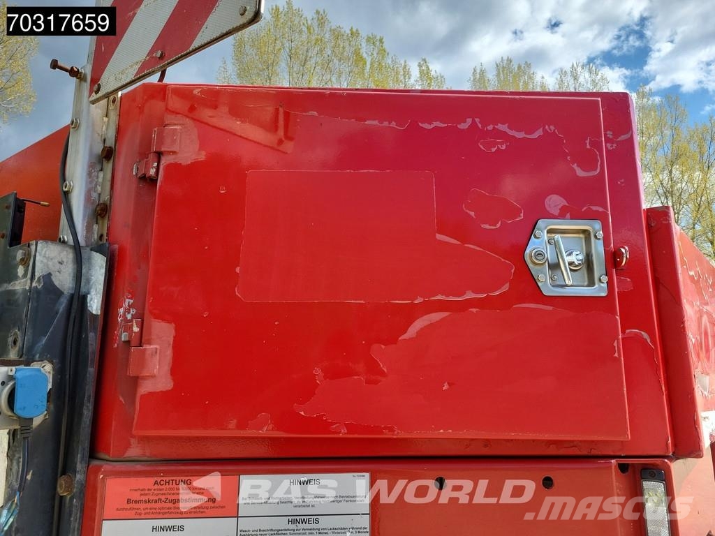 Doll T2E 2 axles Extendable 400cm APK 09/26 Gooseneck نصف مقطورة مسطحة منخفضة