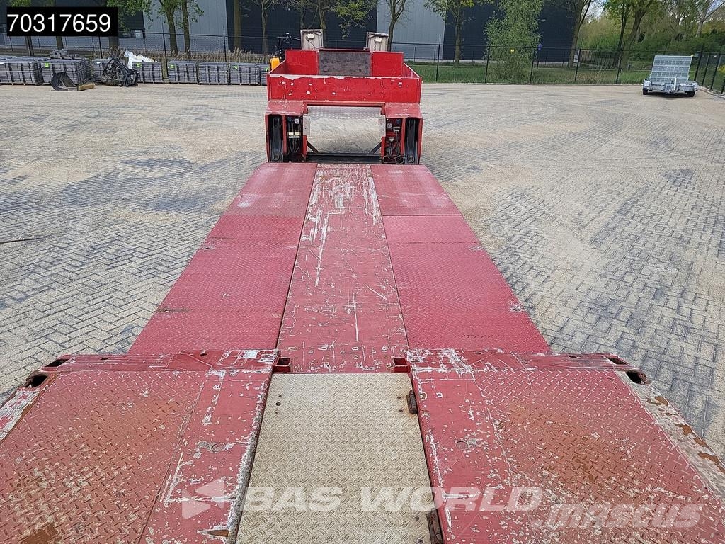 Doll T2E 2 axles Extendable 400cm APK 09/26 Gooseneck نصف مقطورة مسطحة منخفضة