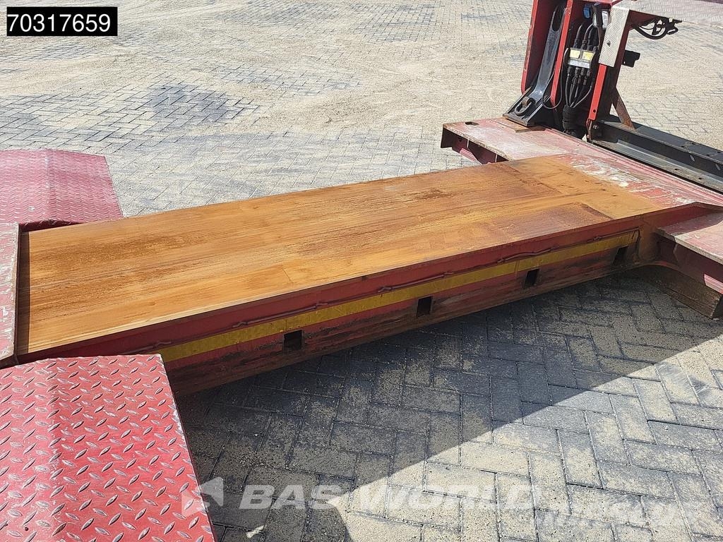 Doll T2E 2 axles Extendable 400cm Gooseneck Semirremolques de góndola rebajada