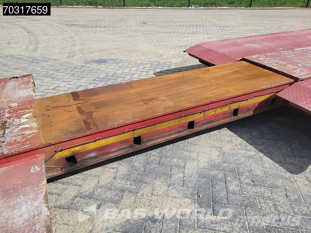 Doll T2E 2 axles Extendable 400cm Gooseneck Diepladers