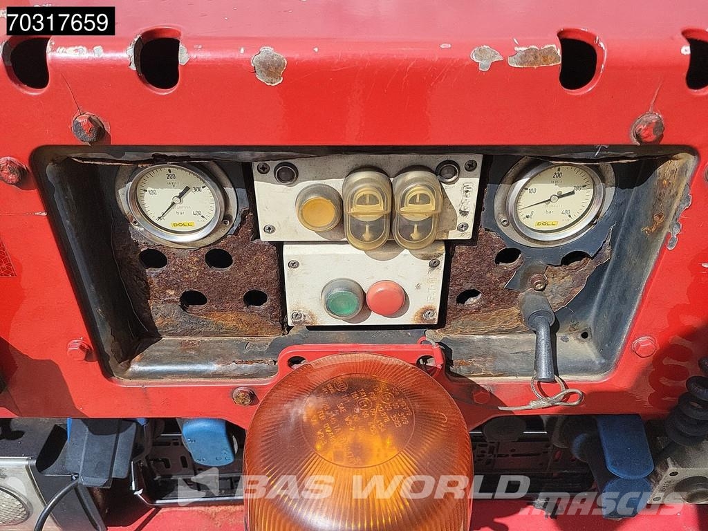 Doll T2E 2 axles Extendable 400cm APK 09/26 Gooseneck نصف مقطورة مسطحة منخفضة