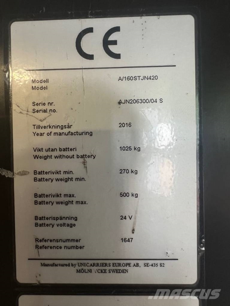 Atlet A/160STJN420 Selbstfahrstapler