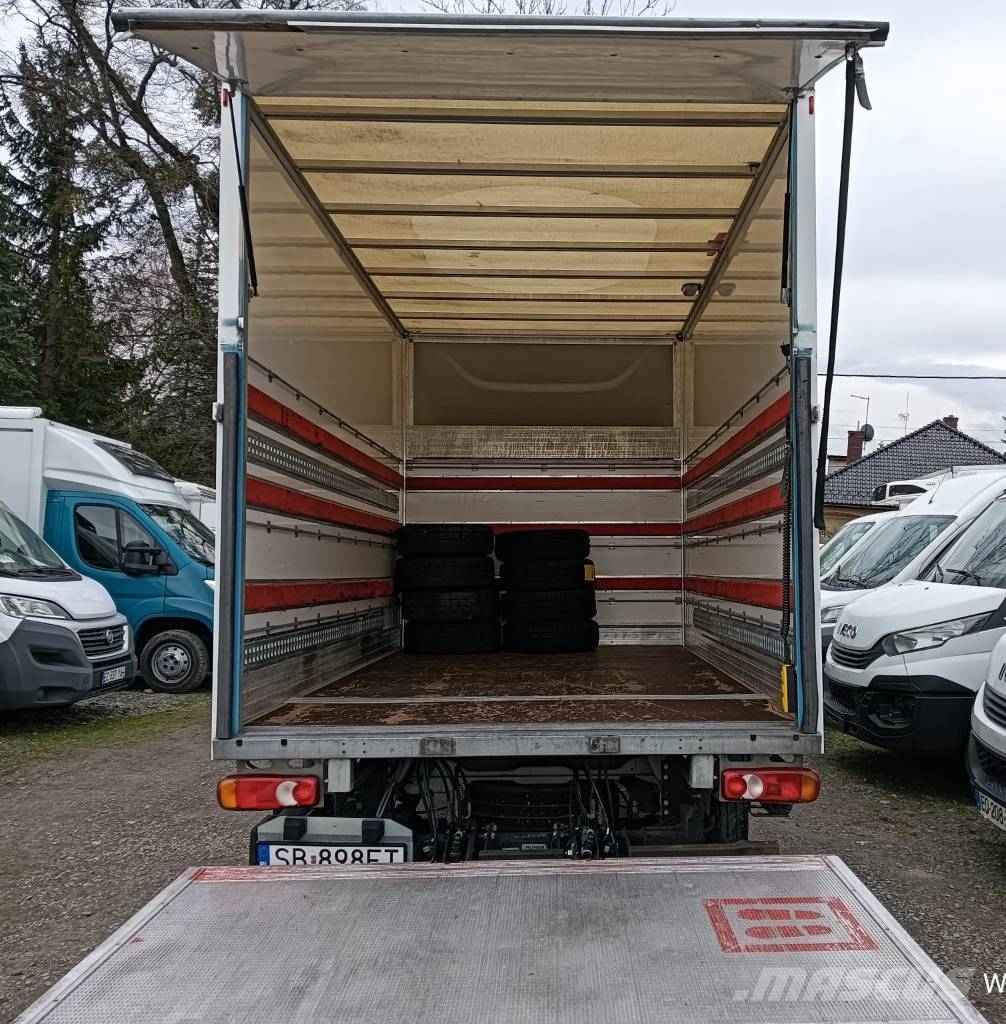 Fiat DUCATO KONTENER WINDA NR 742 Цельнометаллический фургоны