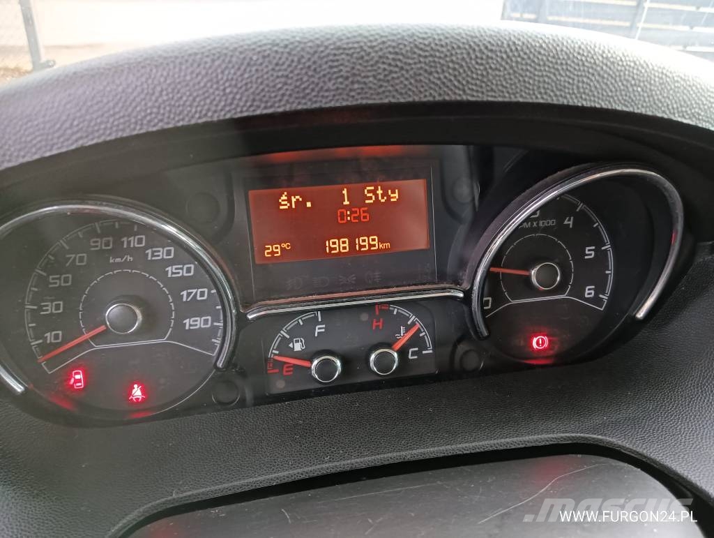 Fiat DUCATO KONTENER WINDA NR 742 Цельнометаллический фургоны